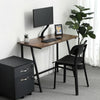 Vintage Computer Desk Wooden Writing Laptop Workstation Home Study Office LWD40X