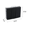 Folding Mini BBQ Grill Stove Smoker Desk Stand Charcoal Outdoor Grill Rack Party