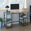 Corner Computer Desk PC Table Workstation Home Office Study Furniture Metal