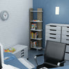 Decorotika Alice 5-Shelf Modern Corner Unit Bookcase Bookshelf Shelving Unit