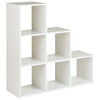 White 6 Cube Shelving Unit Home Furniture Storage Shelves/Booksh