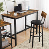 Industrial Dining Table Vintage Retro Furniture Rustic Metal Kitchen Breakfast