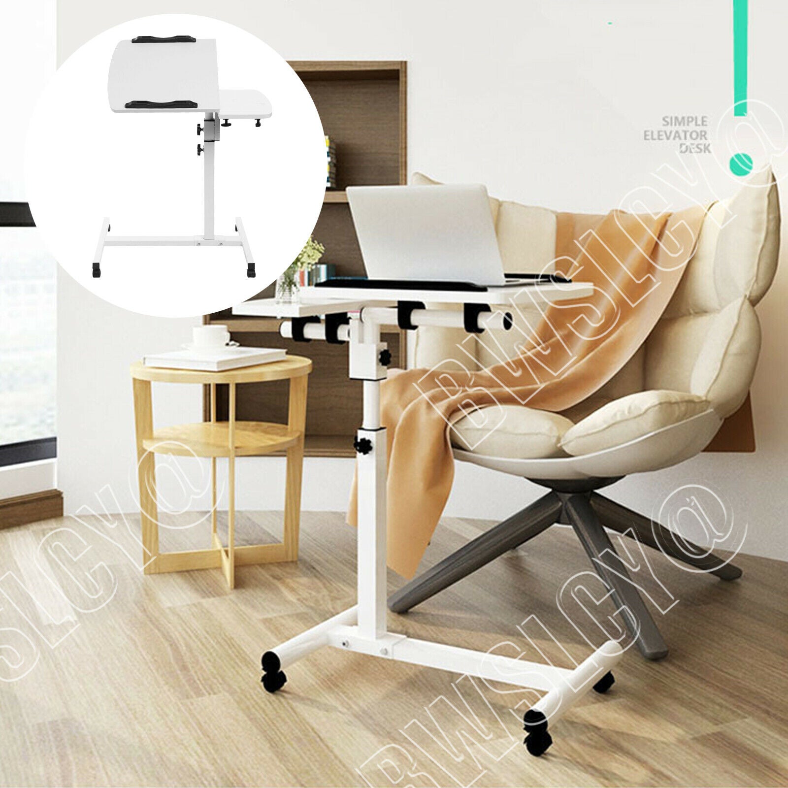 Adjustable Portable Laptop Table Stand Lap Sofa Bed Tray Folding Compu –  Quildinc