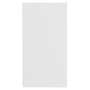 Living Room Modern Side Table White 50x26x50 cm Chipboard