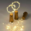 12PCS 10LED Wine Bottle Fairy String Lights Battery Cork Shaped Wedding Party