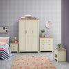 Lisbon 2+2 4 Drawer Chest Storage Bedroom Cabinet Furniture Cream Oak