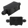 2/3 Way Outdoor Waterproof IP66 Underground Cable Connectors Junction Box Black