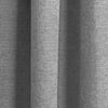 Grey Thermal Curtains Block Out Tape Top Ready Made Pencil Pleat Curtain Pairs