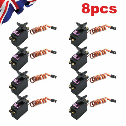 8pcs MG996R Servo Metal Gear Torque Digital Truck Car helicopter plane boat RC