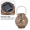 Solar Powered LED Morrocan Lantern Hanging Outdoor Garden Lamp Light Decoration