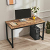 120 x 60cm Computer Desk PC Writing Study Table Office Home Wooden+ Metal