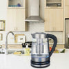 2200W/2.5L Electric Glass Kettle Stainless Quick Boil Water with Filter UK