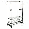 UK Clothes Rail Rack Garment Dress Hanging Display Stand Shoe Rack Storage Shelf