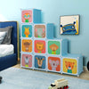 Portable Kids Wardrobe 12-Cube Baby Closet Dresser Children's Storage Organizer