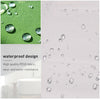 Long Shower Curtain Partition Waterproof Mildew Bathroom Curtain & Ring Hooks UK