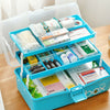 3 Tier First Aid Health Medicine Organizer Emergency Empty Storage Box Home Use