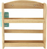 Wooden Spice Rack 2/3-Tier Wall Herbs Jars Holder Stand Wood Kitchen Storage