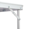 Aluminum Alloy Portable Indoor Outdoor Folding Dining Table Camping Picnic Party