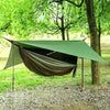 Waterproof Hammock With Mosquito Net + Rain Cover Tent Tarp Mat Camping OUTDOOR