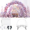 DIY Balloon Display Support Kit Arch Stand Frame Stick Pole Table Ballon Clips