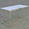 Portable Folding Desk Aluminum Trestle Table Pop-Up Garden Camping Party Picnic