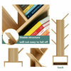 10Tier Book Shelf Tree Shape Bookshelf Case Storage Display Rack 2 Colors UK