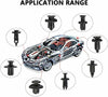 765 Car Plastic Push Pin Rivet Trim Clips Panel Fasteners Interior Fixing Tools