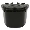 Black Vented Kitchen Compost Caddy Bin - Food Recycling (5 Litre) 5L