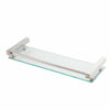 60CM Glass bathroom shelf Shower Rectangle Shelf Organizer Holder Wall Mounted