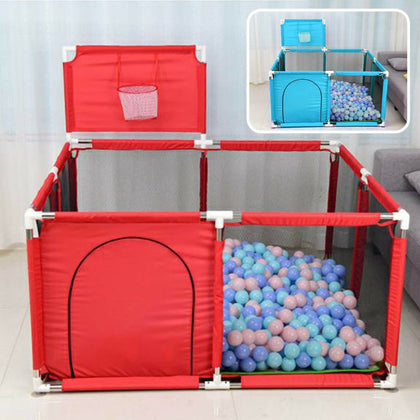 Baby Playpen Children Toddler Kids Indoor Outdoor Play Pen Ball Pool Basket UK