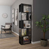 Book Cabinet Room Divider Bookcase Storage Display Corner Rack Wooden Furniture