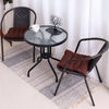 Outdoor Cafe Round Table Water Wave Table Garden Patio Furniture Set