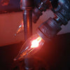 Retro Steampunk Rocket Lamp Space Shuttle Night Light Desk Night Flame Light UK