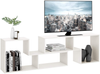 DIY TV Stand Display Storage Shelf Entertainment Units Living Room Bedroom White