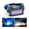 AUTO DARKENING LCD WELDING GOGGLES GLASSES MASK EYE SAFETY GRINDING SOLAR POWER