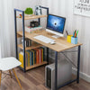 H-shaped Corner Computer Desk Workstation PC Table Home Office Study Furniture