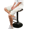 2X Bar Stool Leather PU Swivel Gas Lift Foot Rest Chair Kitchen Breakfast Seat