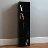 Oxford 2 3 4 5 Tier Bookcase Cube Storage Shelf Display Wood Furniture Black