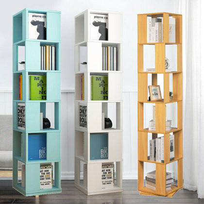 Corner Bookcase Storage Shelf Storage Rack Stand Display Unit Home Bedroom BN