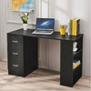 Computer Desk PC Laptop MDF Wood Table With 3 Drawers and Shelves Home Office