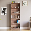 Cambridge 5 Tier Bookcase Extra Large Shelving Display Storage Furniture Walnut