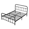 Panana HOSPITAL STYLE 3FT 4FT 4FT6 SINGLE DOUBLE METAL BEDS W/HIGH HEADBOARD