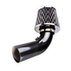 Universal Car Cold Air Intake Filter Induction Kit Pipe Hose System Carbon Black