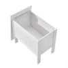 Ottoman Toy Box Chest Wooden Storage Blanket Bedding Trunk Cabinet UK