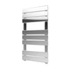 Bathroom Towel Rail Radiator Designer Flat Panel Chrome Heated Warmer Rad
