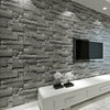 Wall Paper Roll Rustic Brick Effect Living Room Texture Embossed Wallpaper