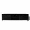 Modern TV Cabinet High Gloss Stand Unit with Shelves Doors Living Room Furniture