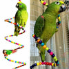 15 Pack Parrot Set Toys Metal Rope Small Ladder Stand Budgie Cockatiel Cage Bird