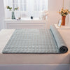 Soft Cotton Quilted Sheet Mat Bed Pad Plain for Mattress Single/Double/King Size