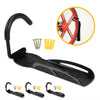 4x Bike Storage Rack Hook Wall Mount Vertical Garage Bicycle Hanger Stand Holder